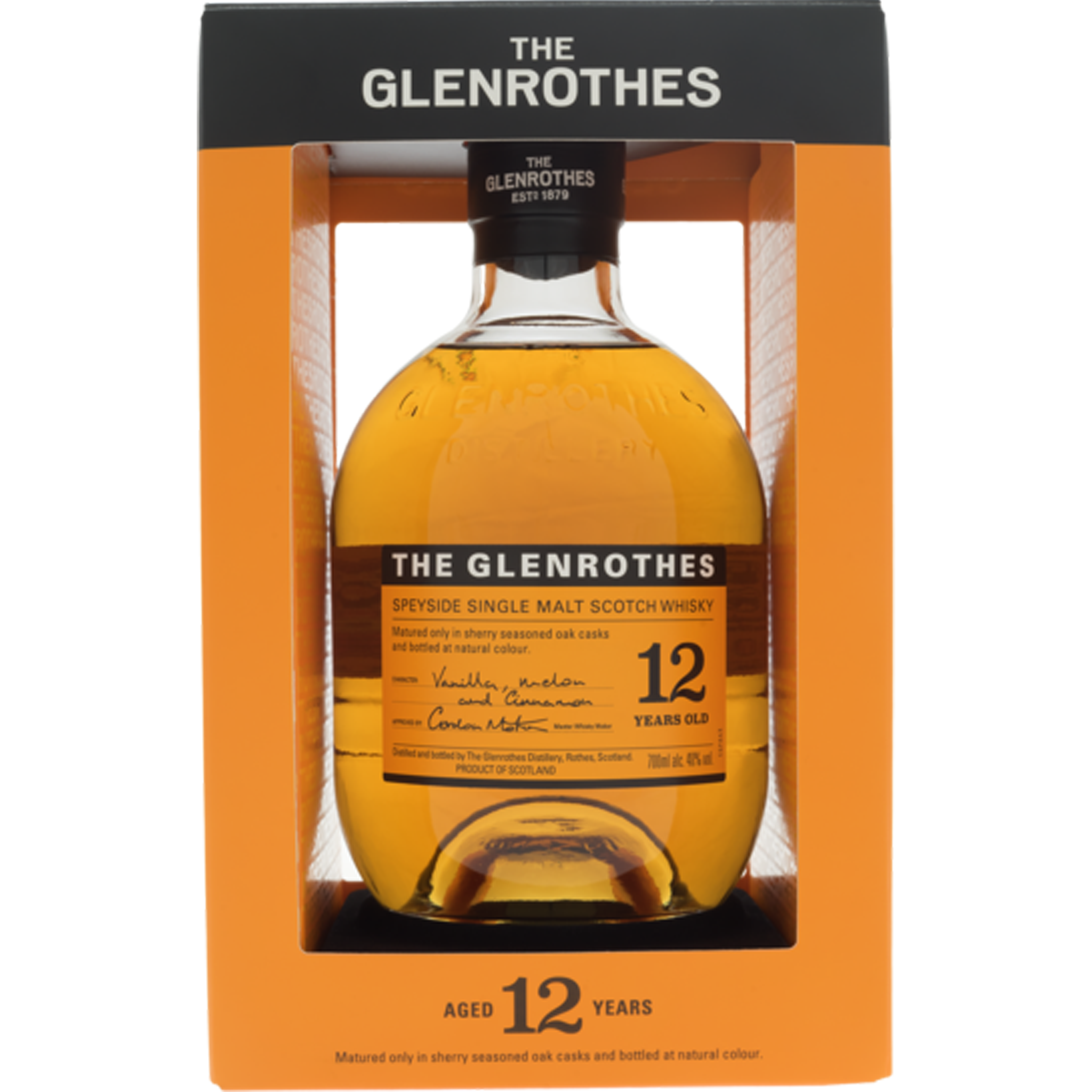 The Glenrothes 12 Year Old Single Malt Scotch Whisky