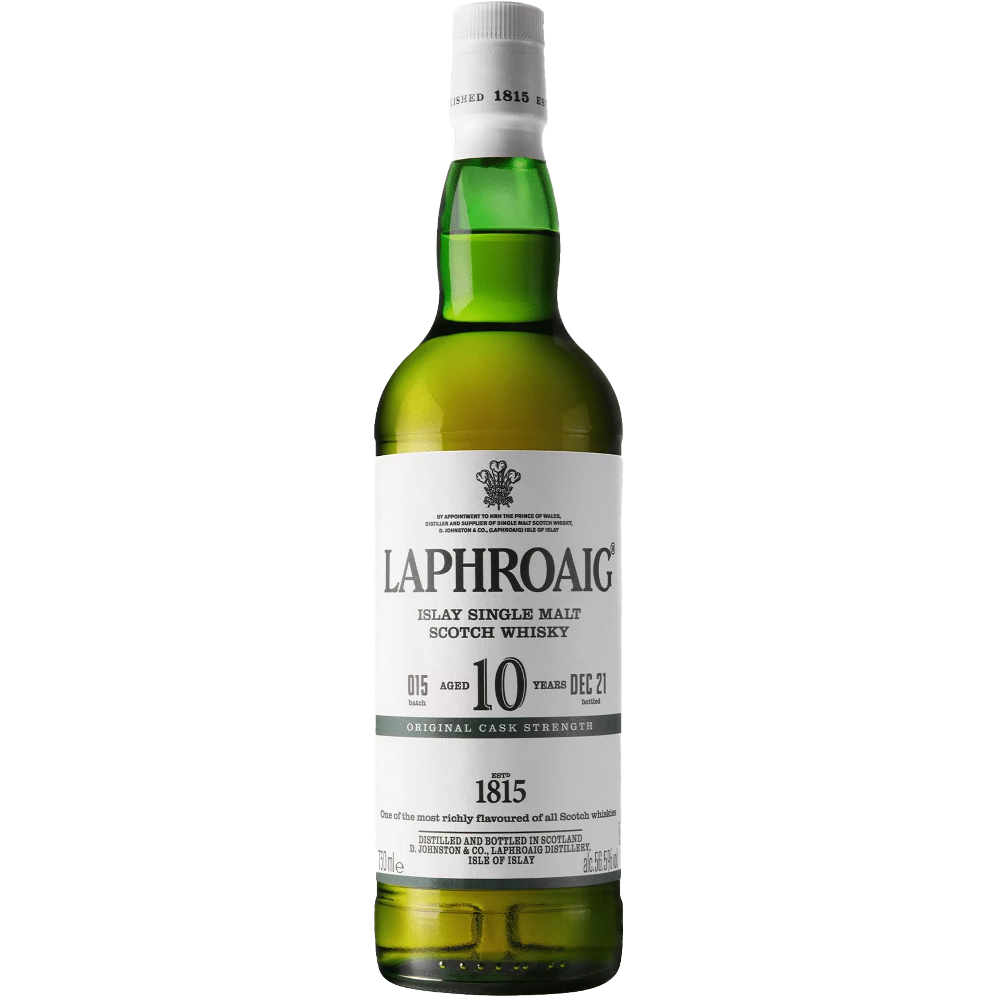 Laphroaig 10 Year Old Cask Strength Single Malt Scotch Whisky