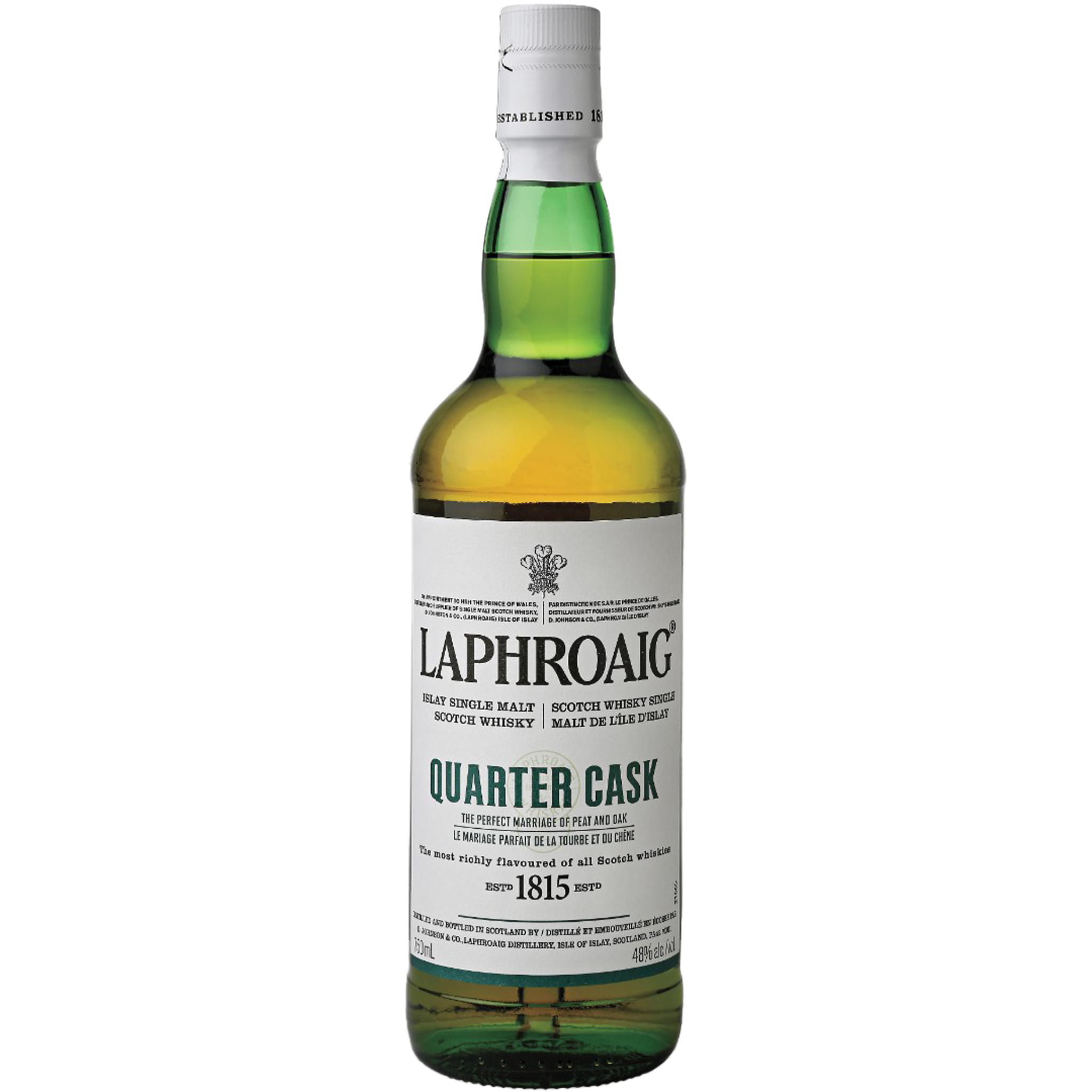 Laphroaig Quarter Cask Double Cask Matured Single Malt Scotch Whisky