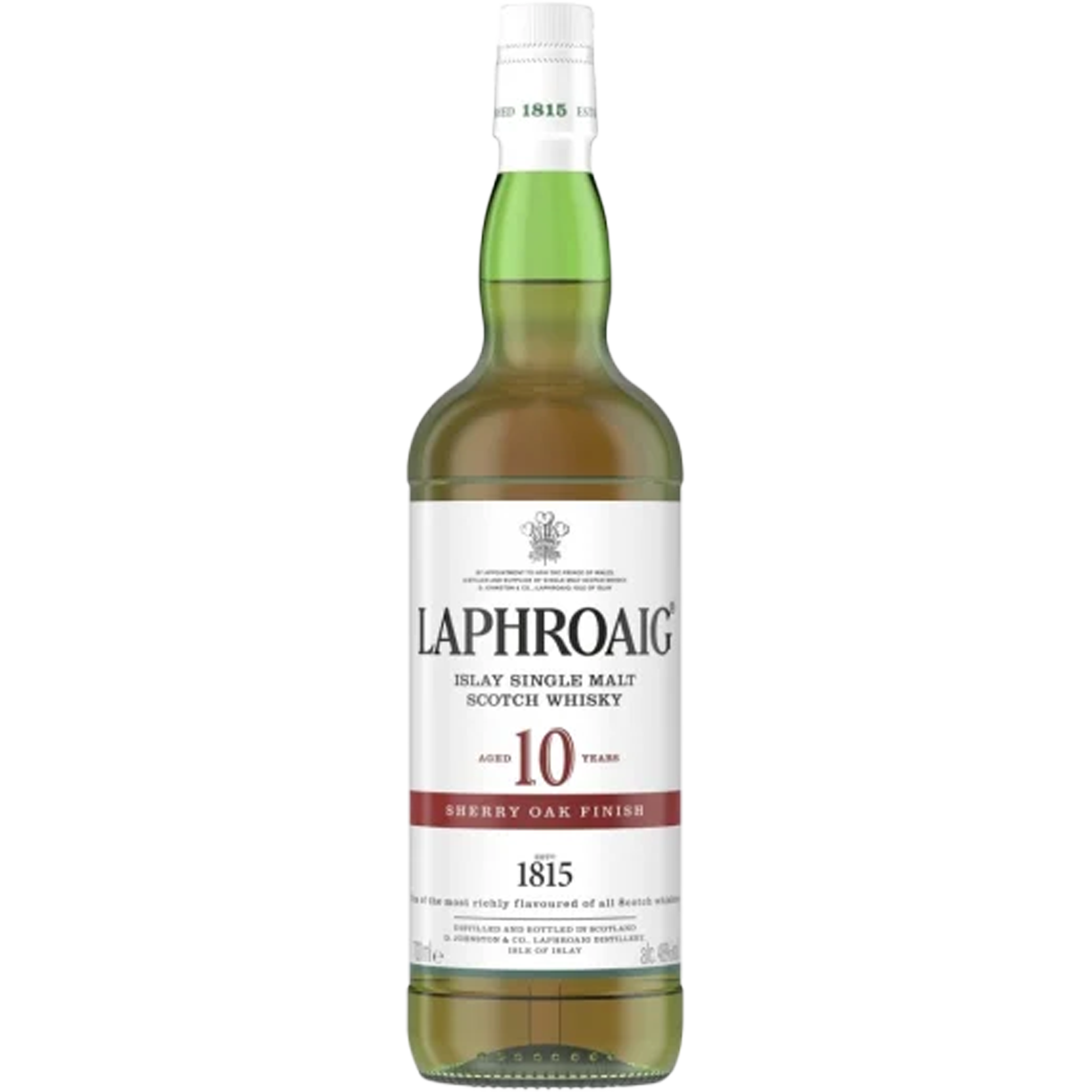 Laphroaig 10 Year Old Sherry Oak Finish Single Malt Scotch Whisky