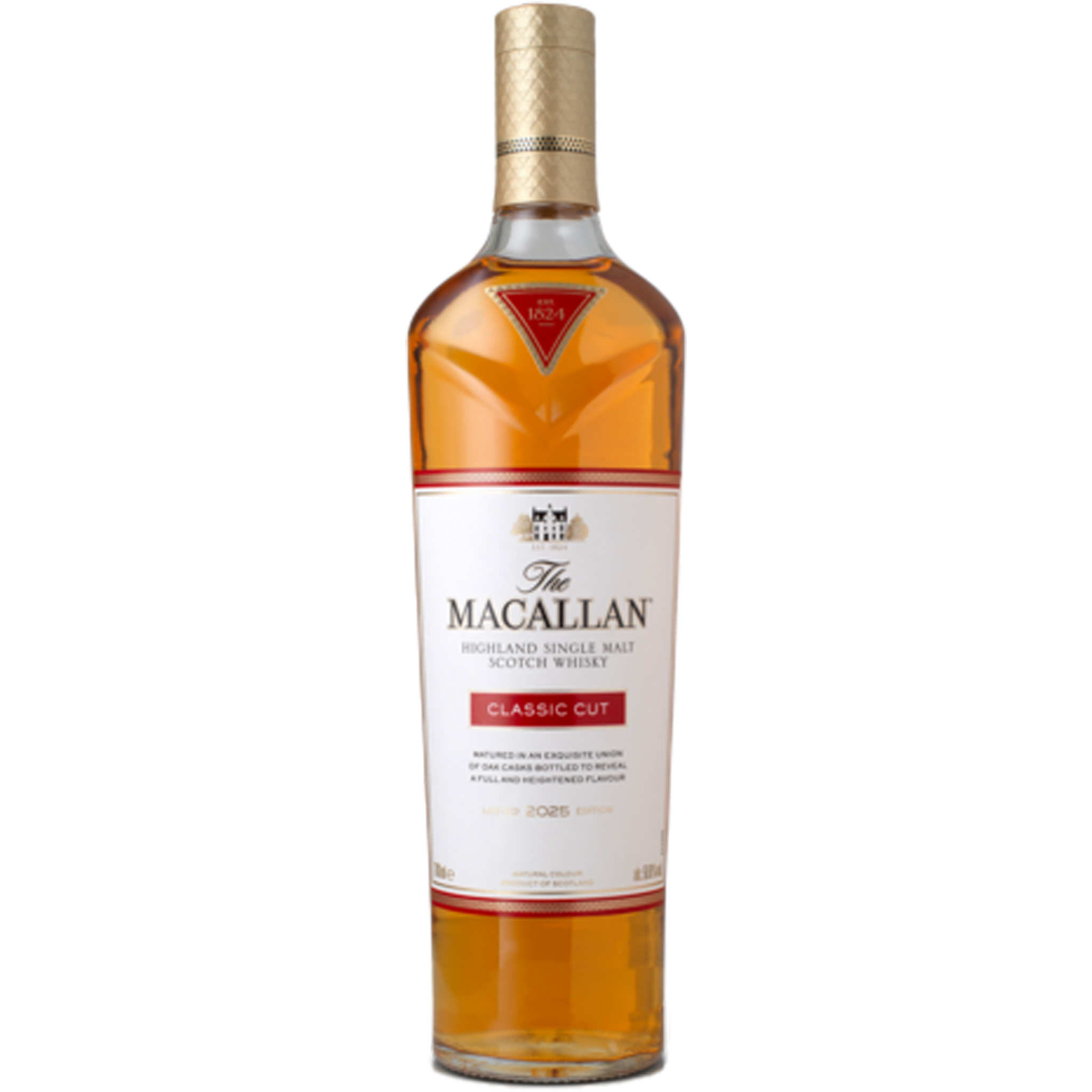 2025 The Macallan Limited Edition Classic Cut Single Malt Scotch Whisky