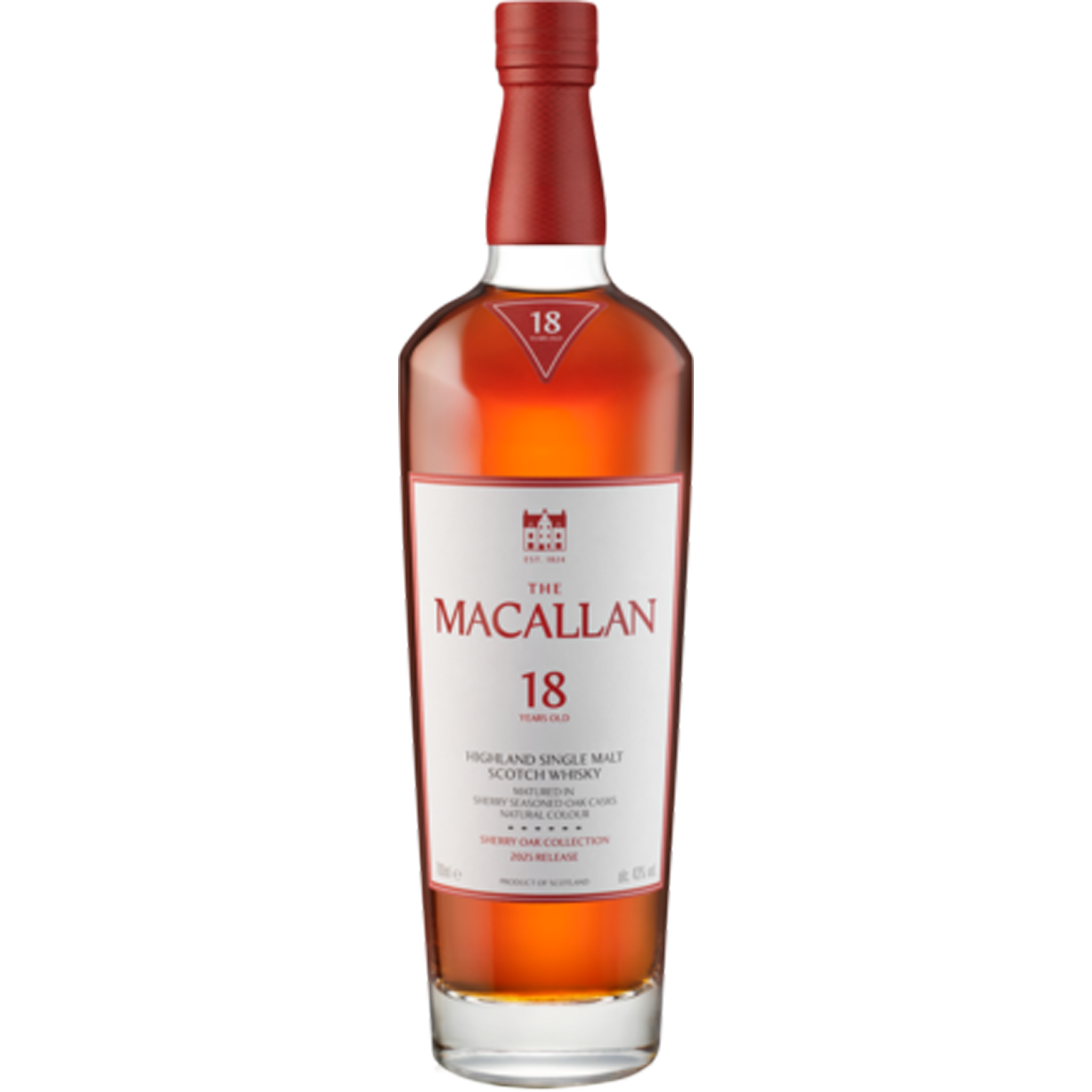 The Macallan Sherry Oak Cask 18 Year Old Single Malt Scotch Whisky