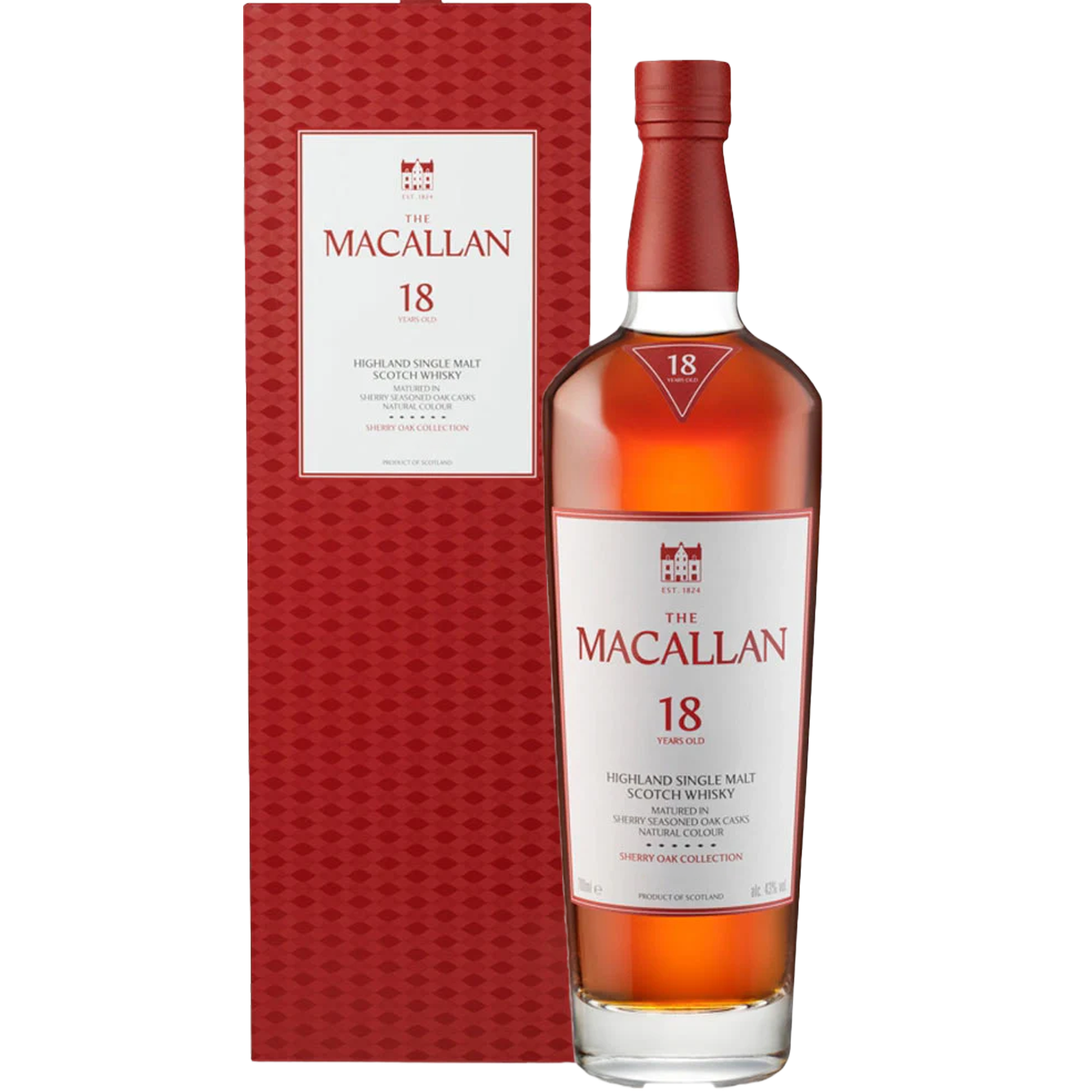 The Macallan Sherry Oak Cask 18 Year Old Single Malt Scotch Whisky, Release 2026