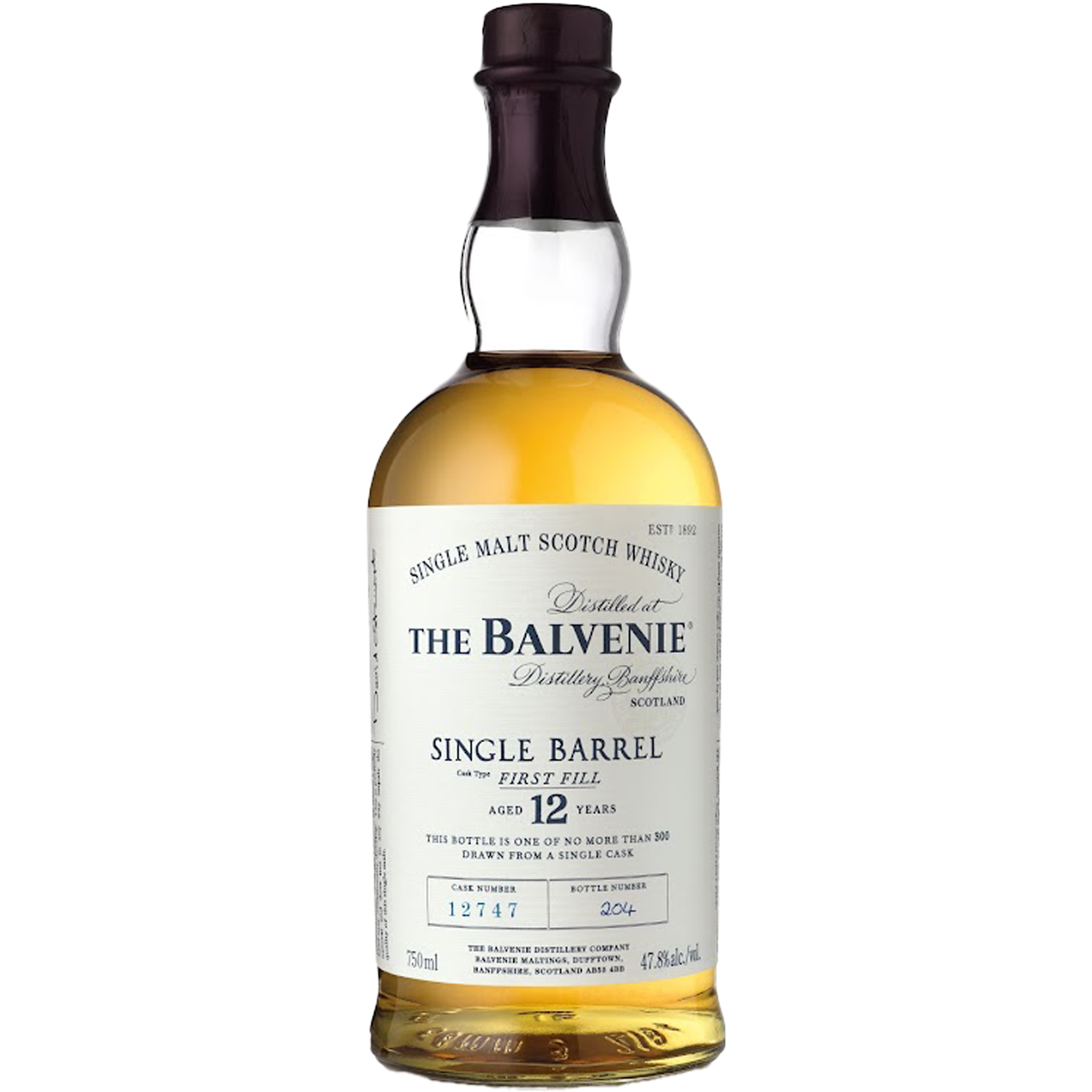 Balvenie 12 Y.O. Single Barrel First Fill