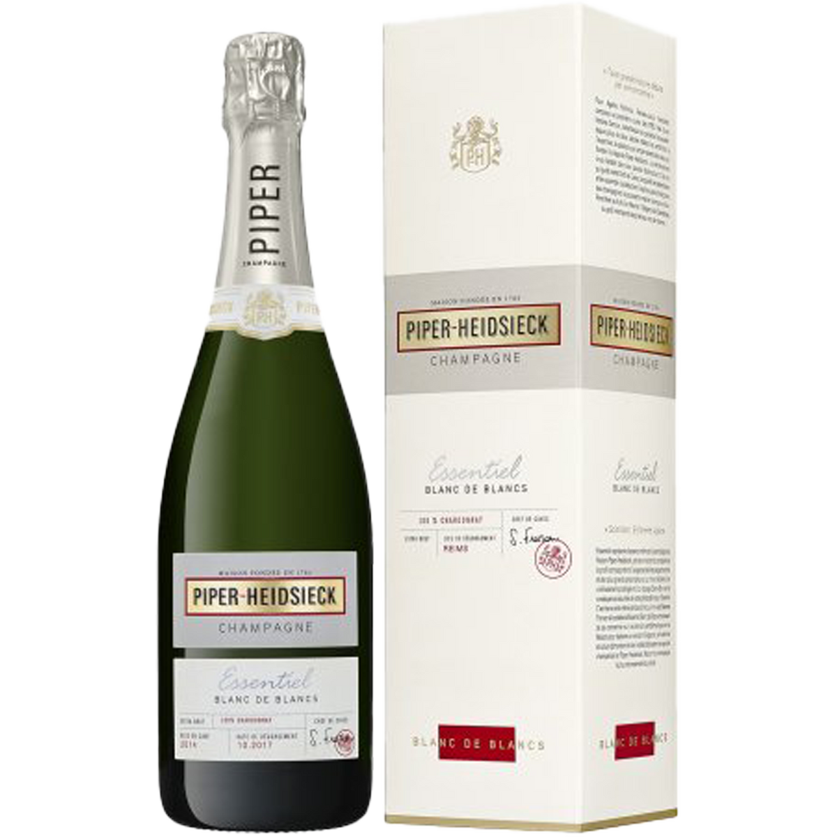 Piper Heidsieck Essentiel Blanc de Blancs Extra Brut GIFTBOX Caviste