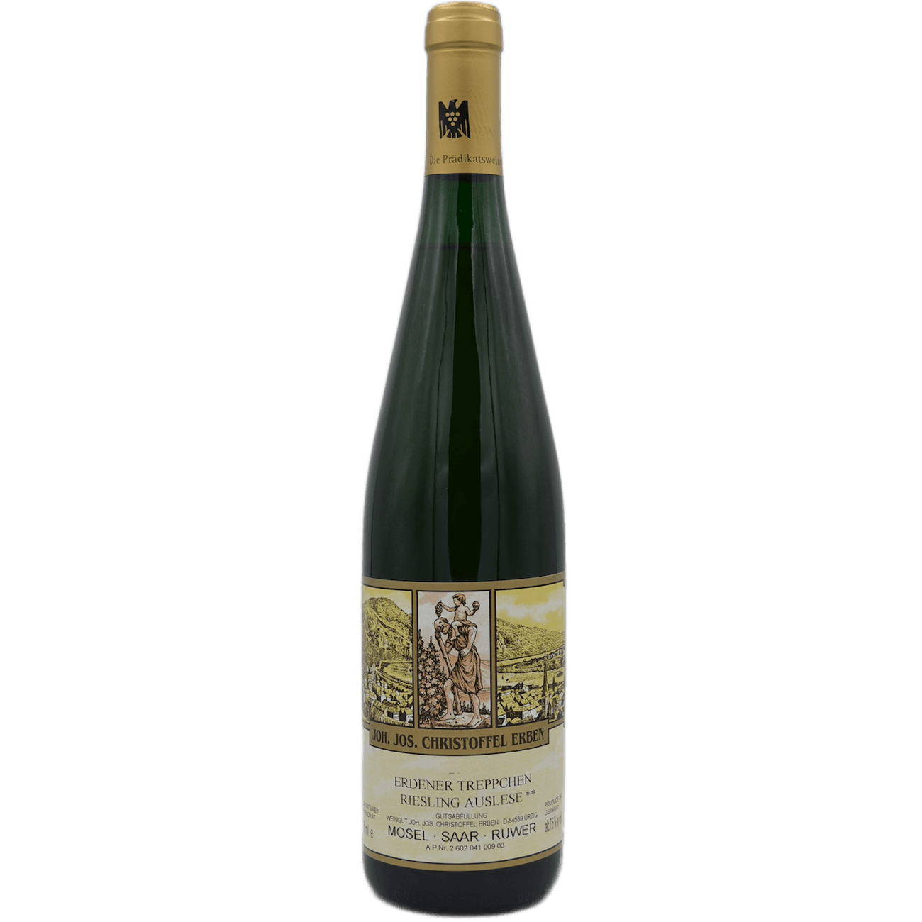Erdener Treppchen Riesling Auslese 2001 ** (75 CL)