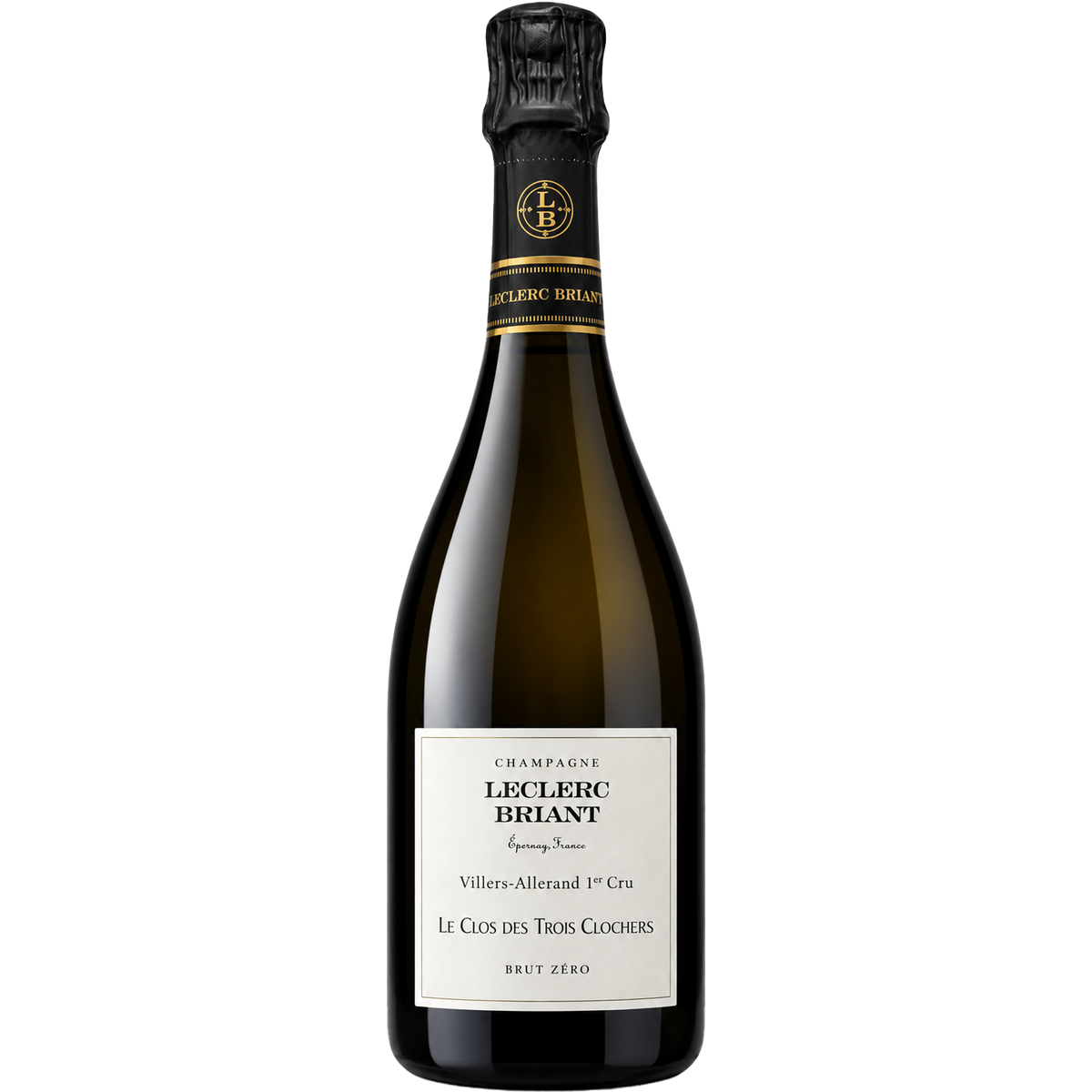 Leclerc Briant Brut Zéro Le Clos des Trois Clochers 2015
