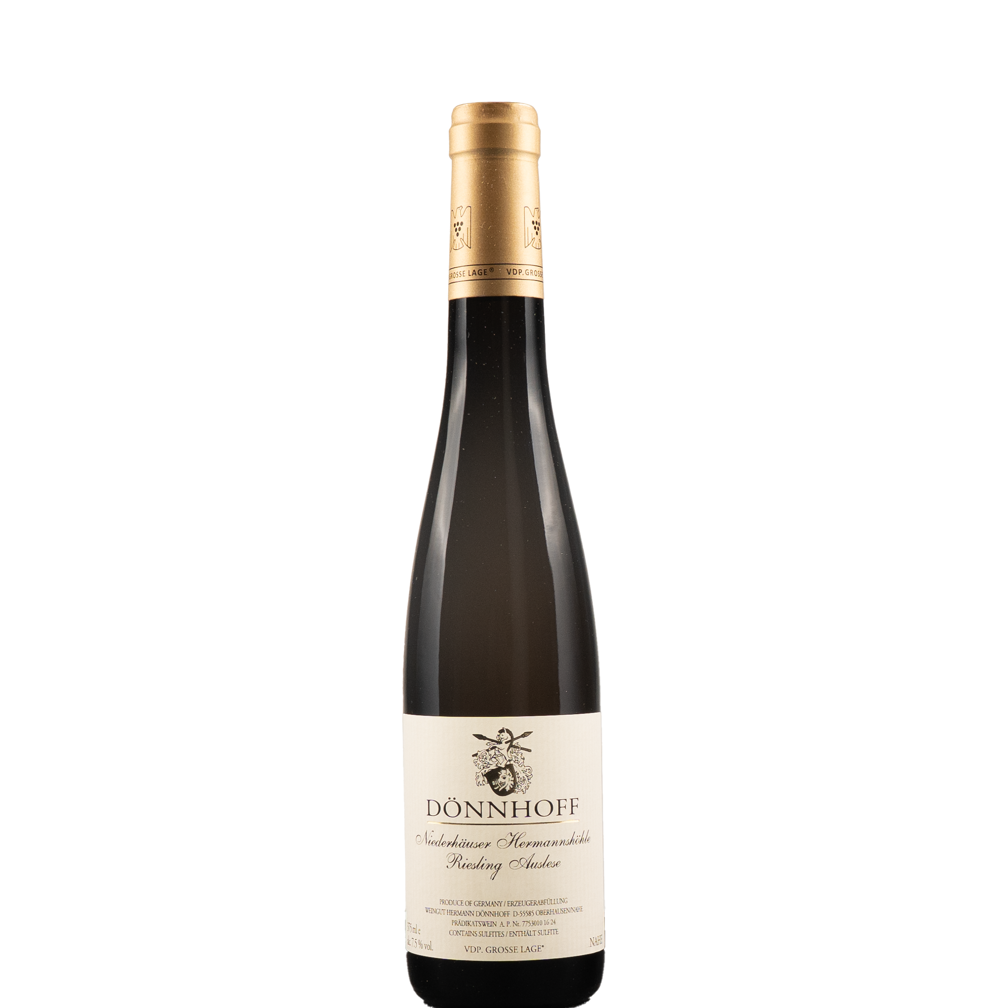 Niederhauser Hermannshohle Auslese GK 2009 DEMI 375 ML