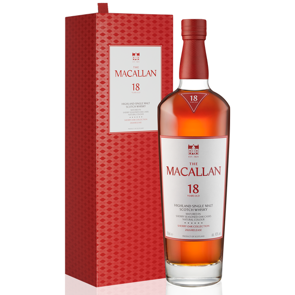 The Macallan Sherry Oak Cask 18 Year Old Single Whisky, Release