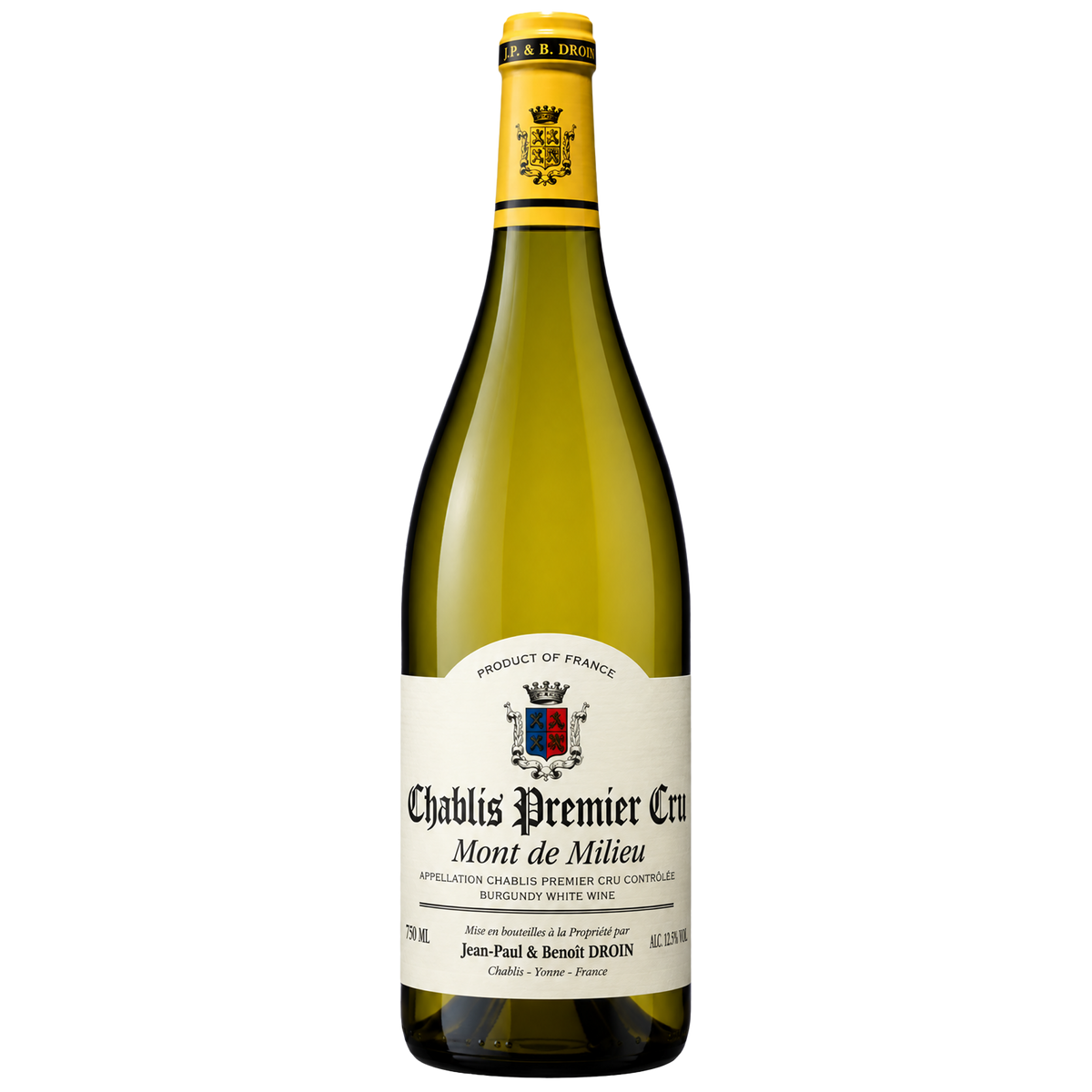 Domaine Jean-Paul & Benoît Droin Chablis 1er Cru Mont de Milieu 2024