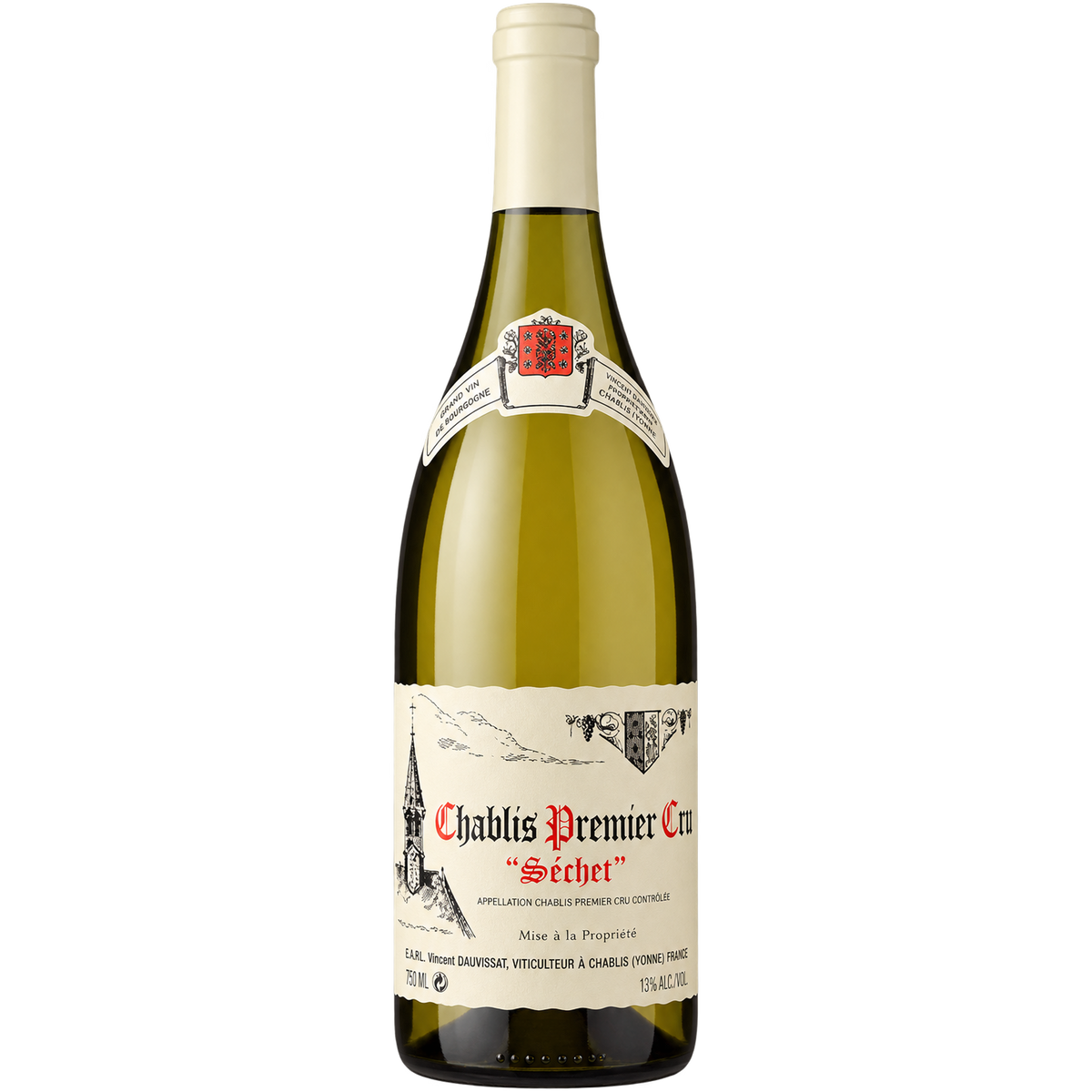 Domaine Vincent Dauvissat Chablis 1er Cru Séchet 2018