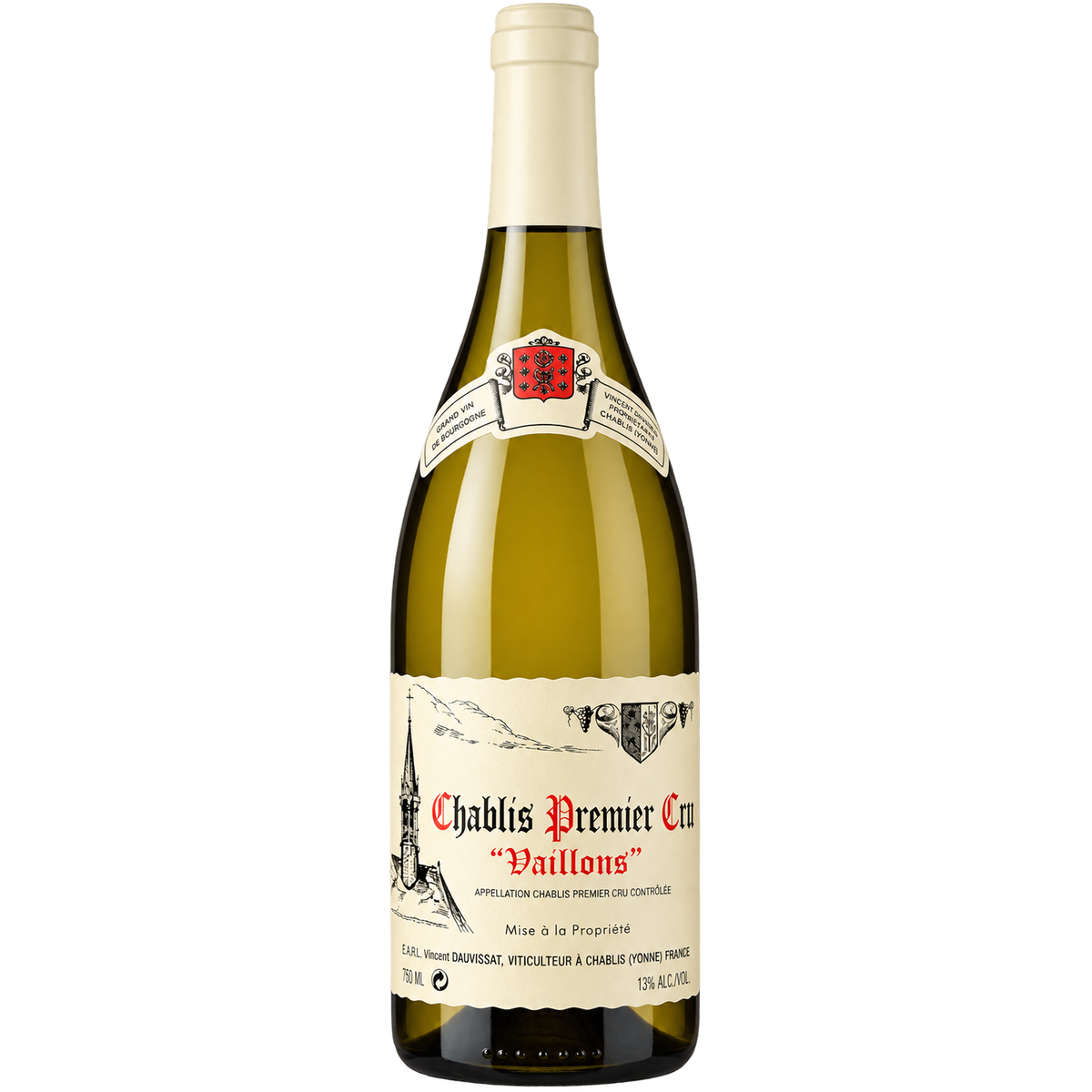 Domaine Vincent Dauvissat Chablis 1er Cru Vaillons 2020