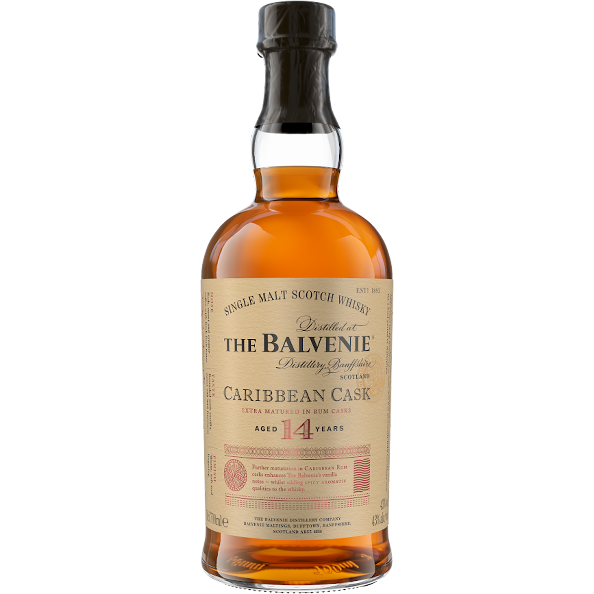 Balvenie 14 Y.O. Caribbean Cask