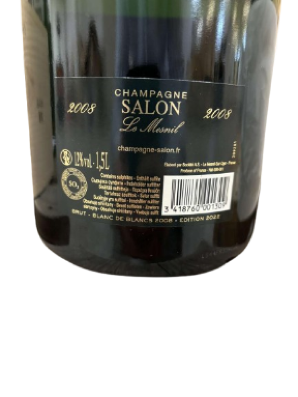 Salon Le Mesnil Blac Label 2008 Gold S (Deg. 2022) MG (1,5 L)